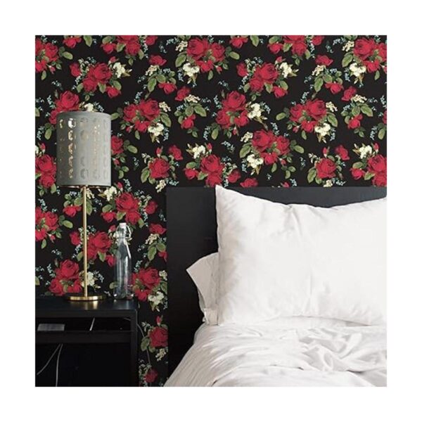 VaryPaper Papel tapiz floral de rosa roja papel tapiz
