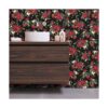 VaryPaper Papel tapiz floral de rosa roja papel tapiz