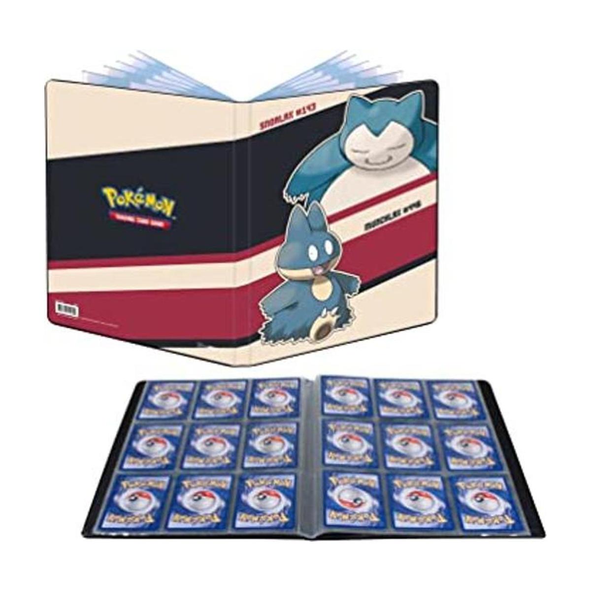 Ultra PRO Pokémon Snorlax Munchlax cartera de 9