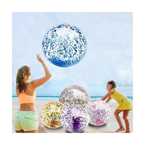 Paquete de 5 bolas de playa gigantes bolas de confeti_1