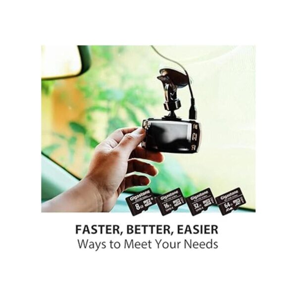 Gigastone Paquete de 2 tarjetas micro SD de 32 GB video_5