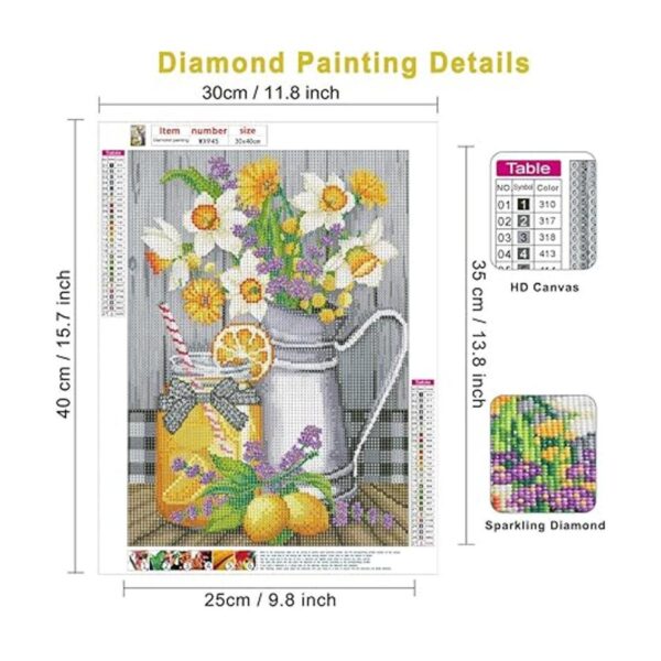 NAIMOER Kit de pintura de diamantes para adultos kits de_2