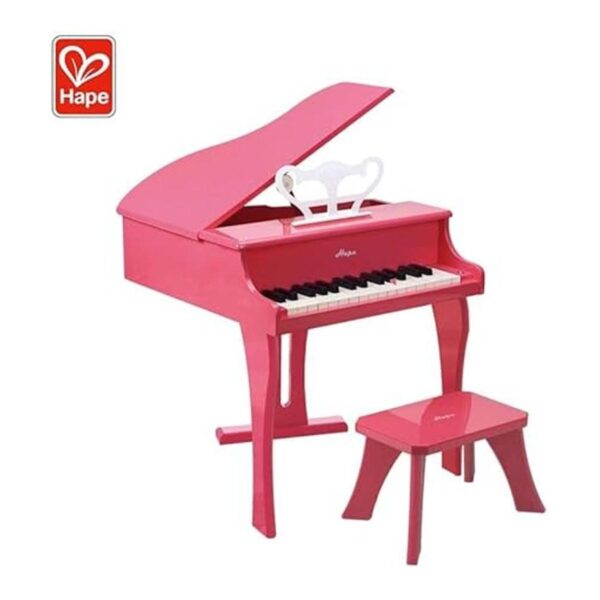 Hape Happy Grand Piano en instrumento musical de madera_5