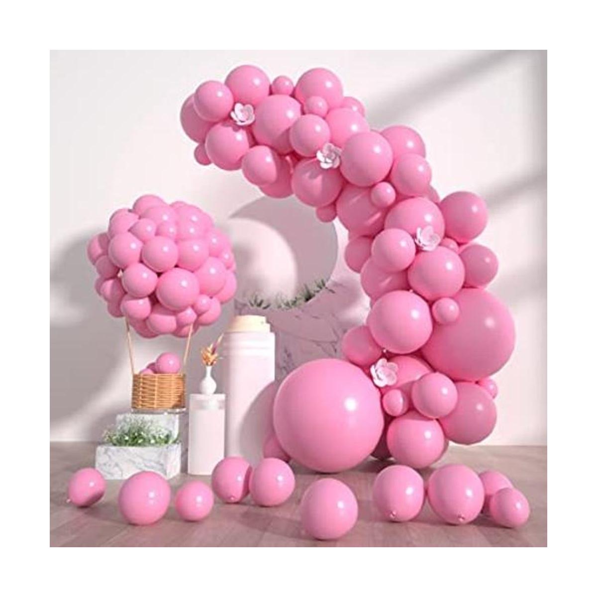 Styirl Kit de guirnalda de globos rosados 100 globos de
