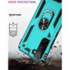 IKAZZ Funda para Samsung Galaxy S22 de grado militar a_4