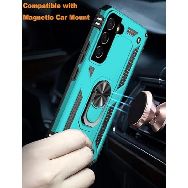 IKAZZ Funda para Samsung Galaxy S22 de grado militar a_5