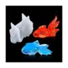 FineInno Goldfish Molde de resina de pescado Koi Molde de
