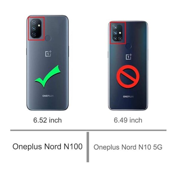 Osophter para Oneplus Nord N100 Funda de absorción de_2
