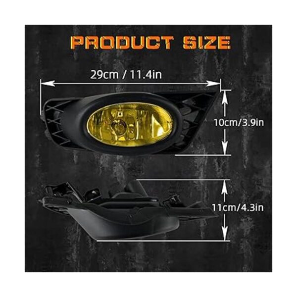 Repuesto de montaje de luces antiniebla para Honda Civic_6