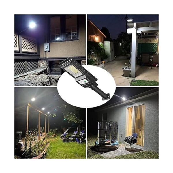 ENGREPO Luces solares para exteriores 1000 lm 156 luces_3