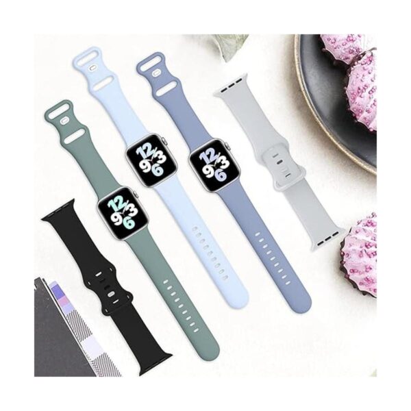 ZALAVER Paquete de 6 correas compatibles con Apple Watch_5