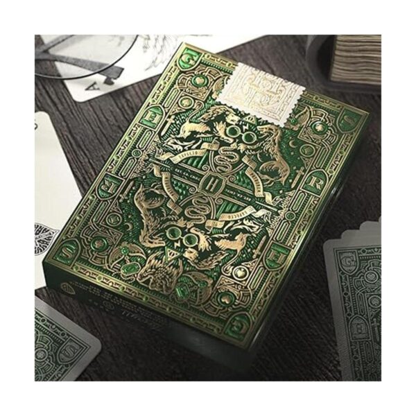 Theory11 Juego de cartas de Harry Potter GreenSlytherin_5