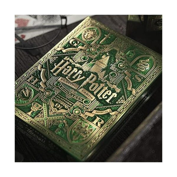 Theory11 Juego de cartas de Harry Potter GreenSlytherin_2