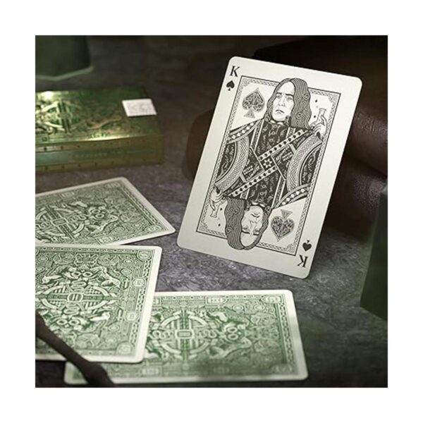 Theory11 Juego de cartas de Harry Potter GreenSlytherin_4