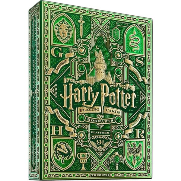 Theory11 Juego de cartas de Harry Potter GreenSlytherin_1