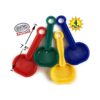 Mattys Toy Stop Juego de 4 palas de arena de plástico