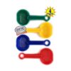 Mattys Toy Stop Juego de 4 palas de arena de plástico