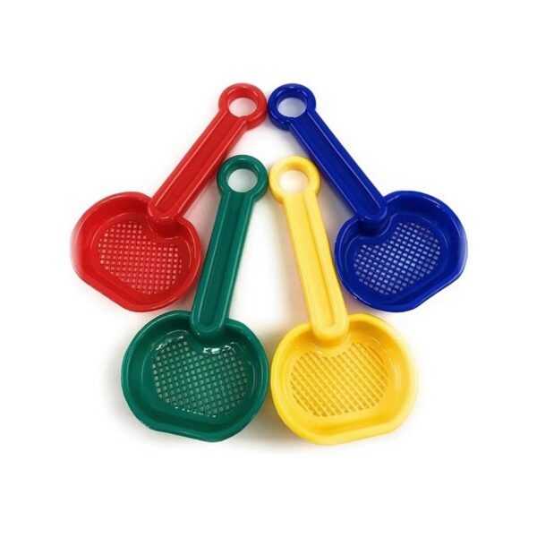 Mattys Toy Stop Juego de 4 palas de arena de plástico
