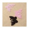 30 piezas de patrón de mariposa bordado calcomanías_2