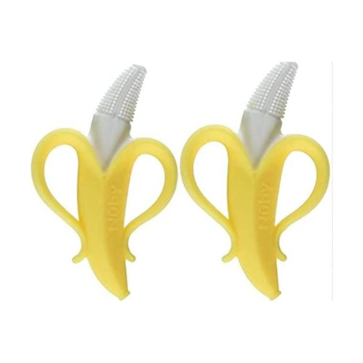 Nuby Nananubs Banana Cepillo de dientes masajeador