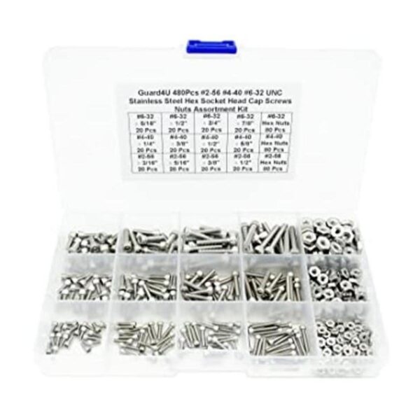 Guard4U 480pcs 256440632 UNC Tornillos de cabeza_1
