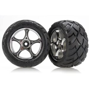 Traxxas 2478R Anaconda Neumáticos prepegados en ruedas_1