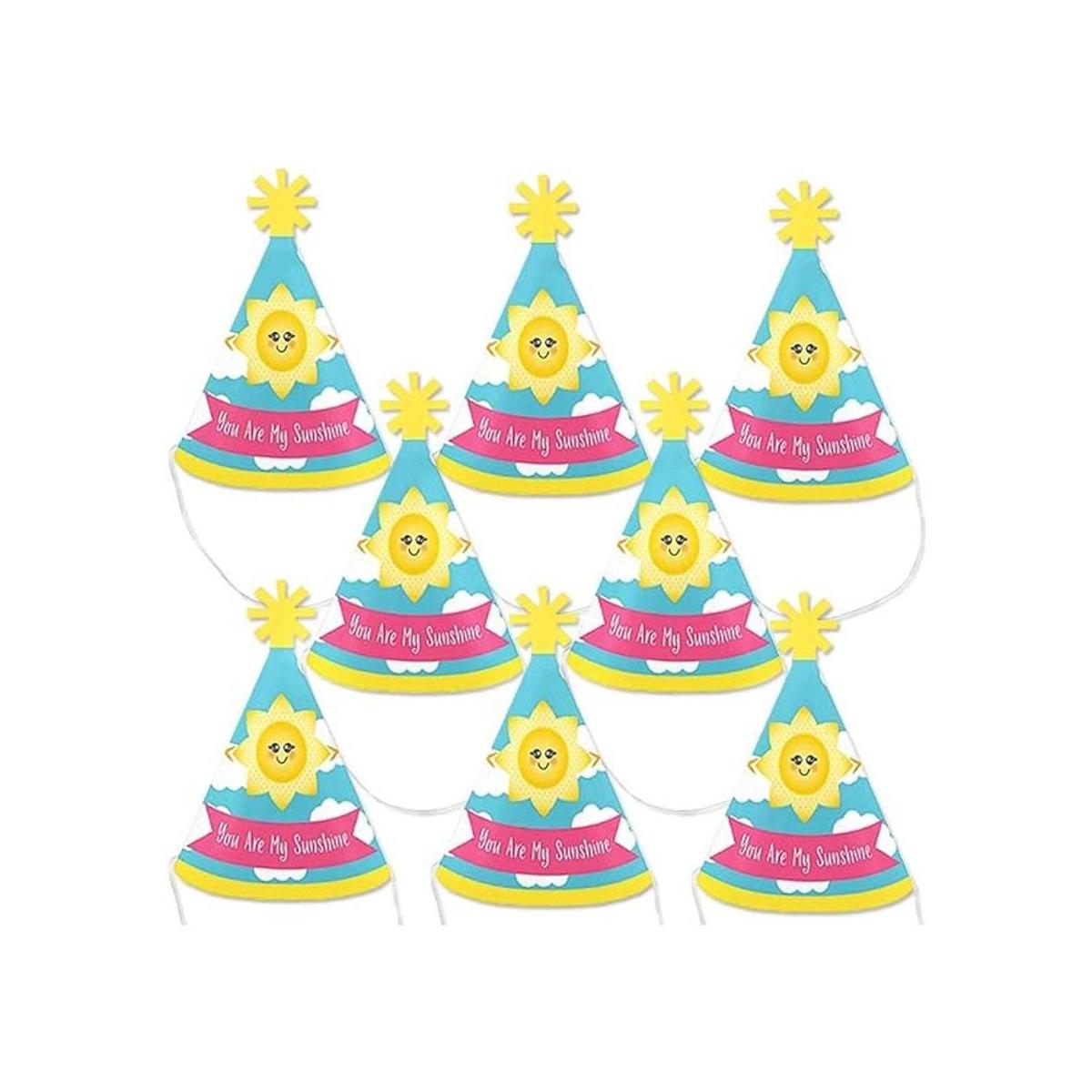 Big Dot of Happiness You Are My Sunshine Sombreros de