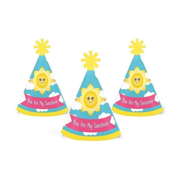 Big Dot of Happiness You Are My Sunshine Sombreros de