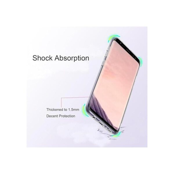 Unov Funda para Galaxy S9 transparente con diseño de TPU_5
