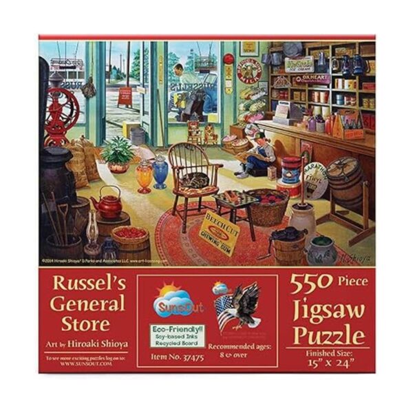 SUNSOUT INC Russels General Store Puzzle de 550 piezas_3