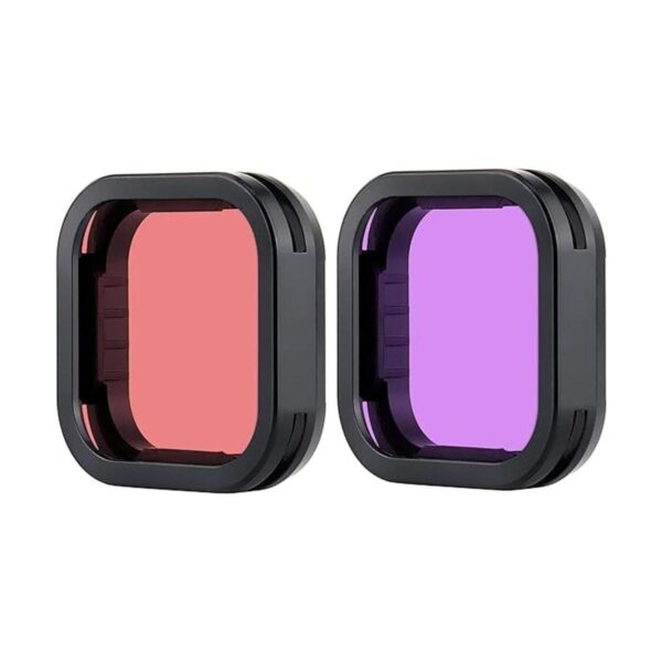 YALLSAME Filtro de buceo para GoPro Hero 11 10 9 negro con_1