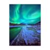 Kit de pintura de diamantes 5D DIY Aurora Borealis Winter
