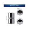 Utoolmart Enchufe poco profundo de 14 pulgadas 0.394 in_2
