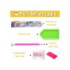 Kit de pintura de diamantes 5D DIY Aurora Borealis Winter