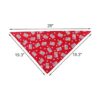 TinaWood Pañuelos lavables para perro diseño de bandera_3