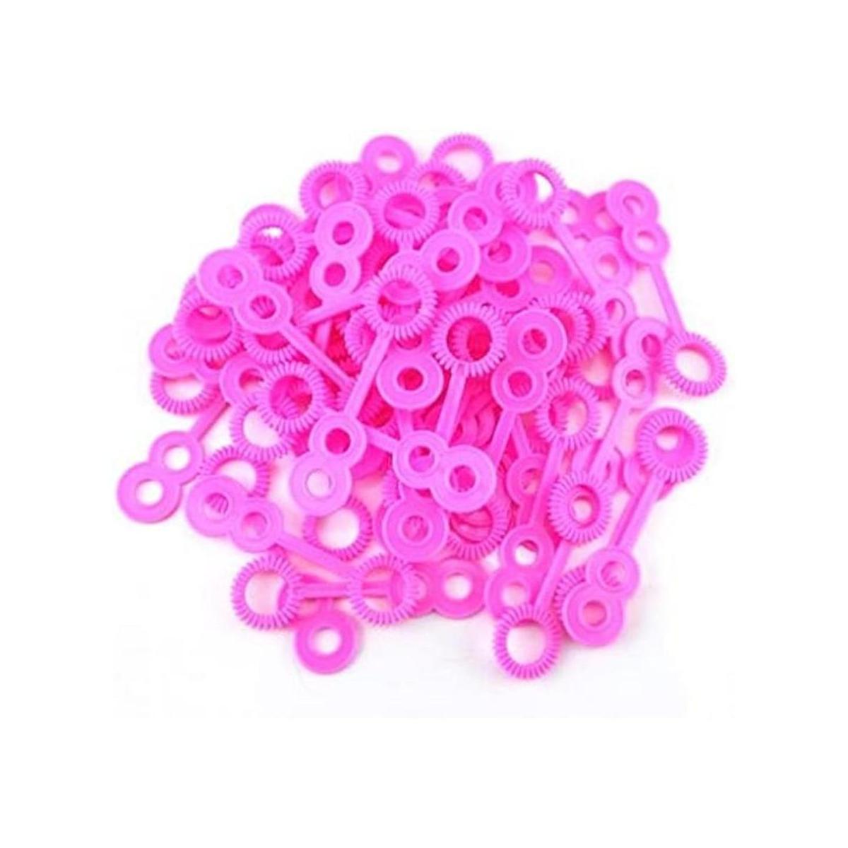 honbay 50pcs Rosa burbujas varitas