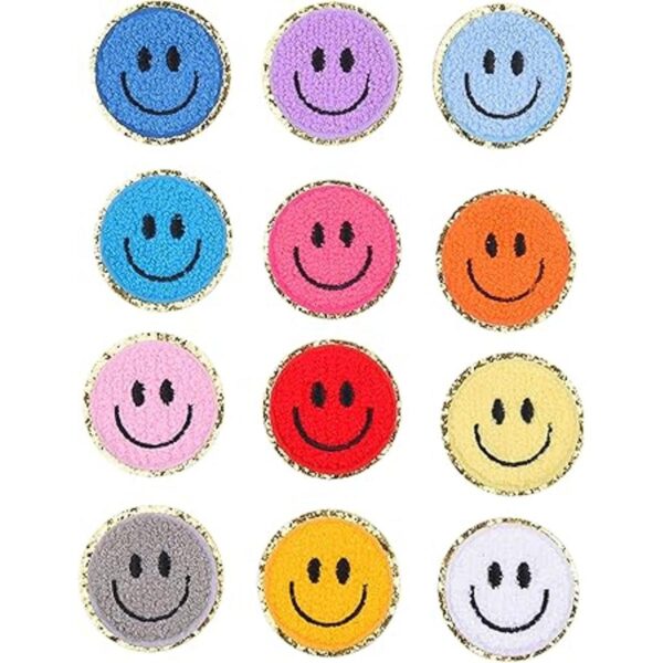 Kare Kind Parches termoadhesivos Smiley Parches