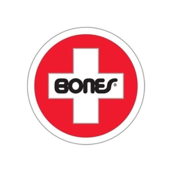 Bones Bearings Pegatina para monopatín 3.0 in diseño_1