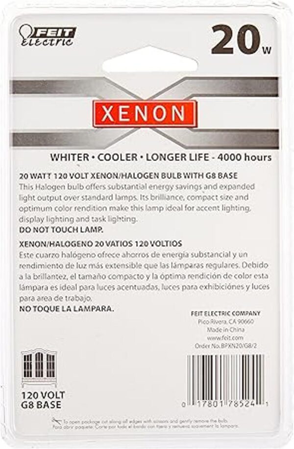 Feit Electric BPXN20G82 Bombilla halógena de xenón de_3