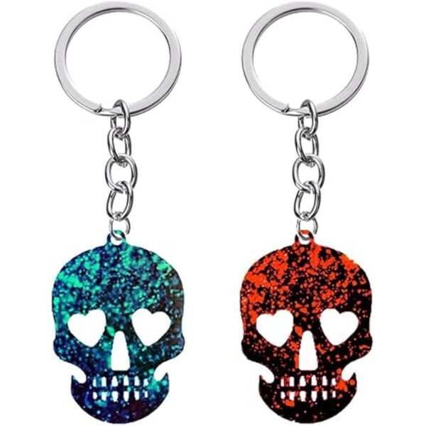 Nifocc Molde de silicona con diseño de calavera de