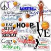 Pegatinas de baloncesto pegatinas de baloncesto perfectas
