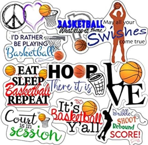 Pegatinas de baloncesto pegatinas de baloncesto perfectas
