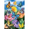 NAIMOER Kits de flores de pintura de diamante de mariposa_1
