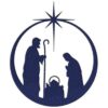 Merry Christmas Families Troqueles de metal para familia