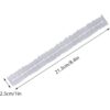 Sucrain 2 piezas de 8.4 pulgadas de bordes irregulares