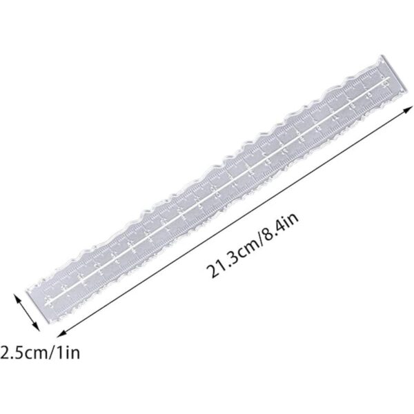 Sucrain 2 piezas de 8.4 pulgadas de bordes irregulares