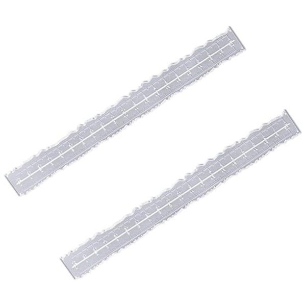 Sucrain 2 piezas de 8.4 pulgadas de bordes irregulares