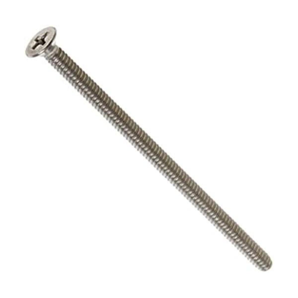 188 tornillo de máquina de acero inoxidable acabado