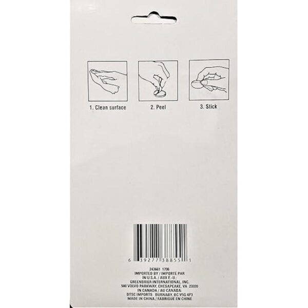 Juego de protectores de fieltro color beige 60 unidades_2