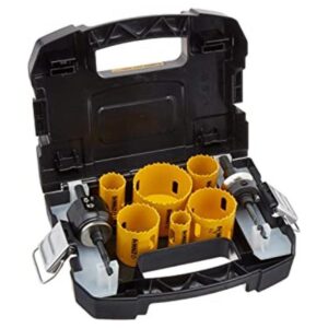 Kit de sierras perforadoras bimetálicas DeWalt D180002